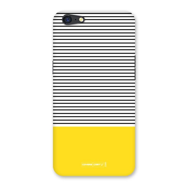 Bright Yellow Stripes Back Case for Oppo A71