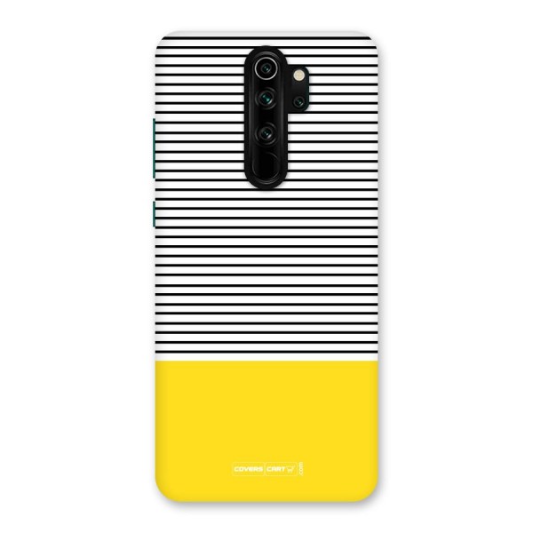 Bright Yellow Stripes Back Case for Redmi Note 8 Pro