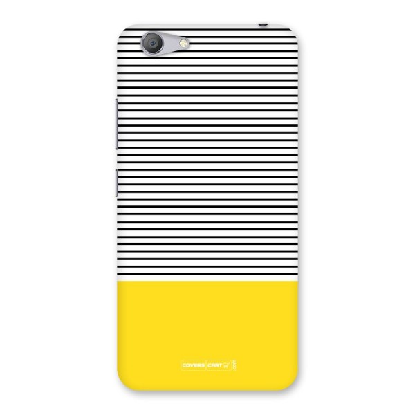 Bright Yellow Stripes Back Case for Vivo Y53