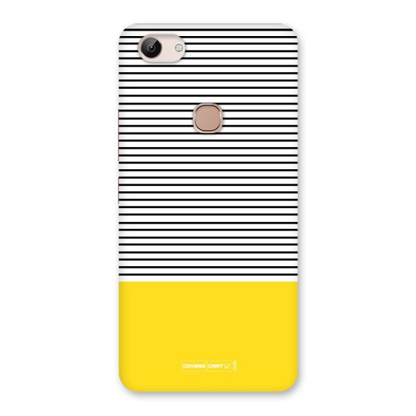 Bright Yellow Stripes Back Case for Vivo Y83