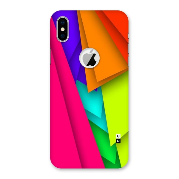 Bring In Colors Back Case for iPhone X Logo Cut
