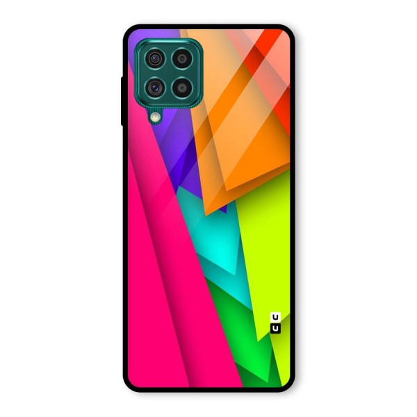 Bring In Colors Glass Back Case for Galaxy F62