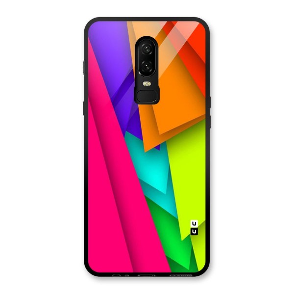 Bring In Colors Glass Back Case for OnePlus 6