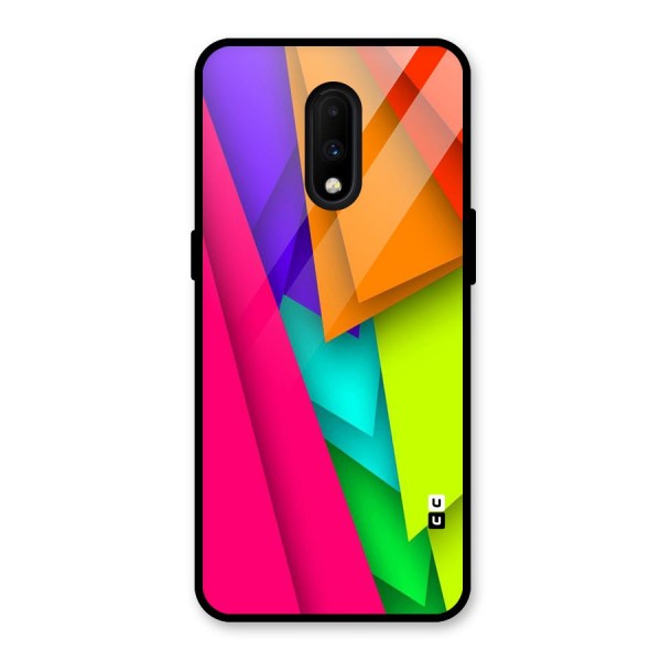 Bring In Colors Glass Back Case for OnePlus 7