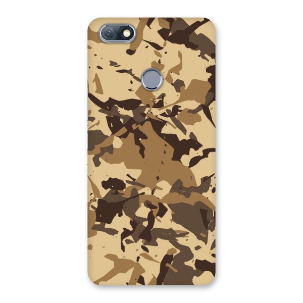 Brown Camouflage Army Back Case for Infinix Note 5