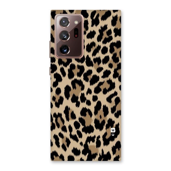 Brown Leapord Print Back Case for Galaxy Note 20 Ultra