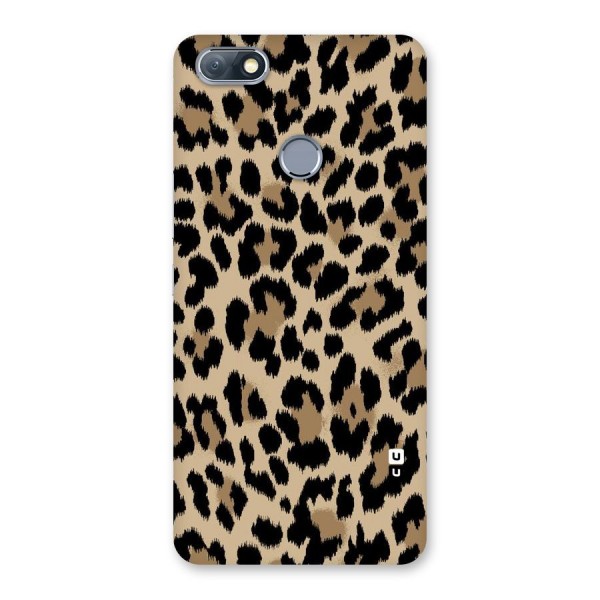 Brown Leapord Print Back Case for Infinix Note 5