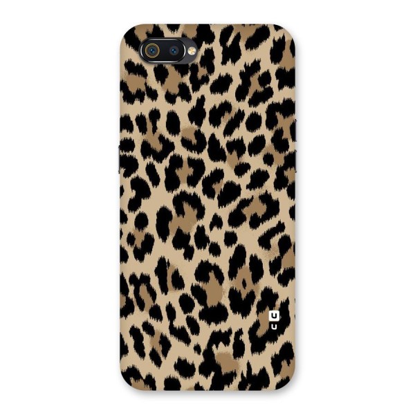 Brown Leapord Print Back Case for Realme C2