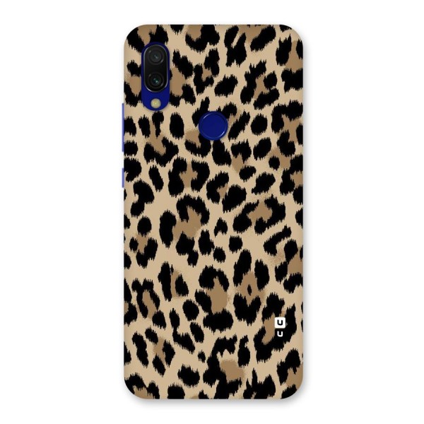 Brown Leapord Print Back Case for Redmi 7
