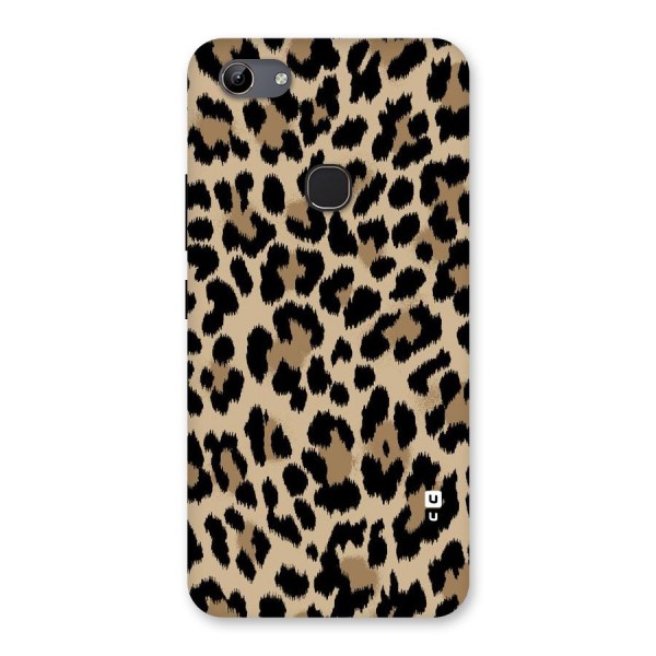 Brown Leapord Print Back Case for Vivo Y81