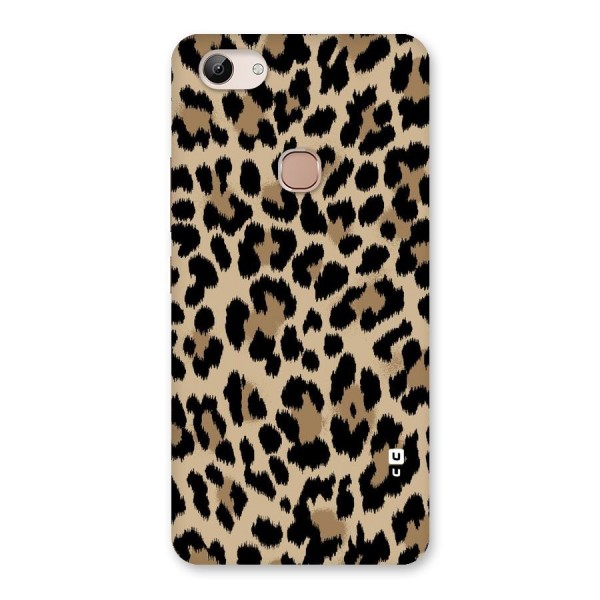 Brown Leapord Print Back Case for Vivo Y83