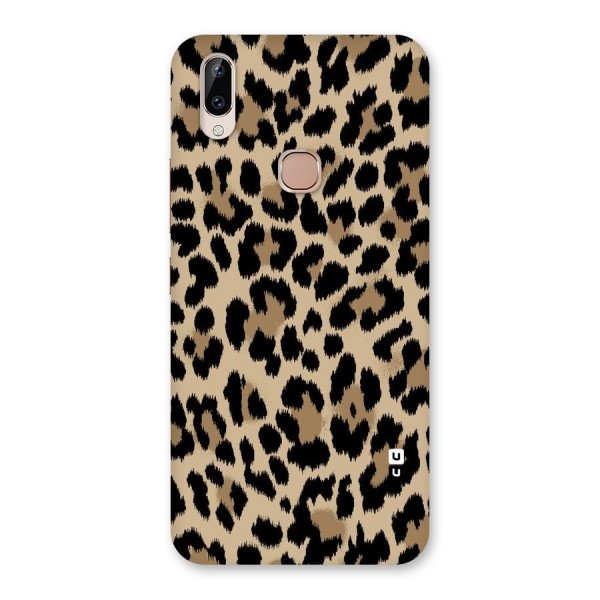 Brown Leapord Print Back Case for Vivo Y83 Pro