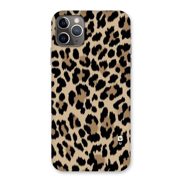 Brown Leapord Print Back Case for iPhone 11 Pro Max