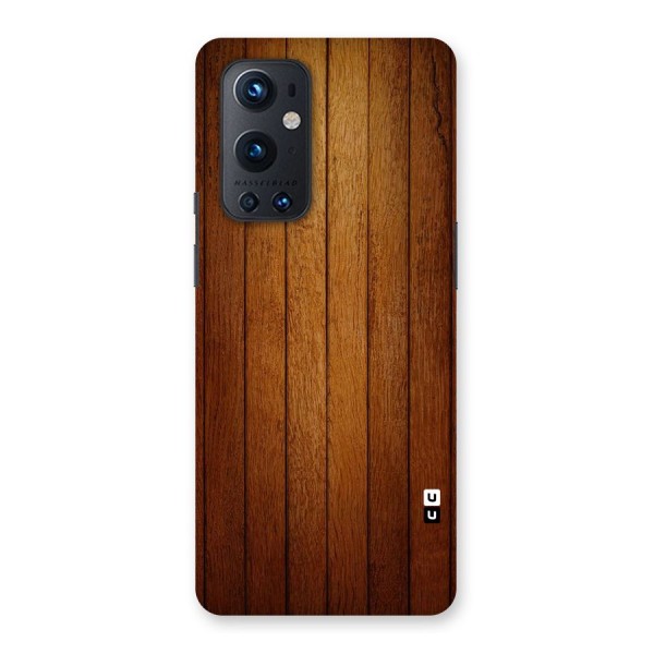 Brown Wood Design Back Case for OnePlus 9 Pro