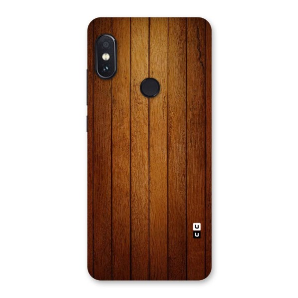 Brown Wood Design Back Case for Redmi Note 5 Pro