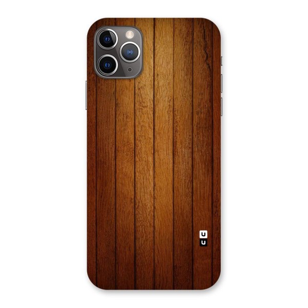 Brown Wood Design Back Case for iPhone 11 Pro Max