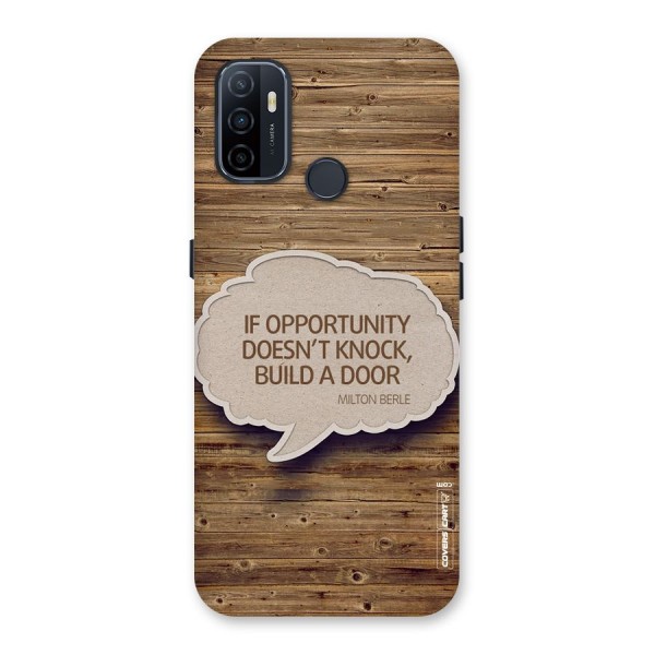Build Your Door Back Case for Oppo A33 (2020)