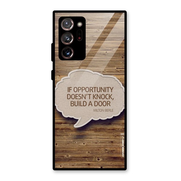 Build Your Door Glass Back Case for Galaxy Note 20 Ultra