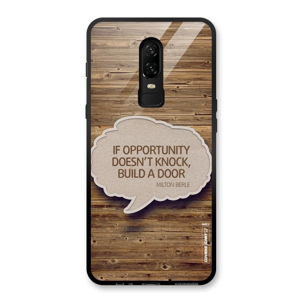 Build Your Door Glass Back Case for OnePlus 6