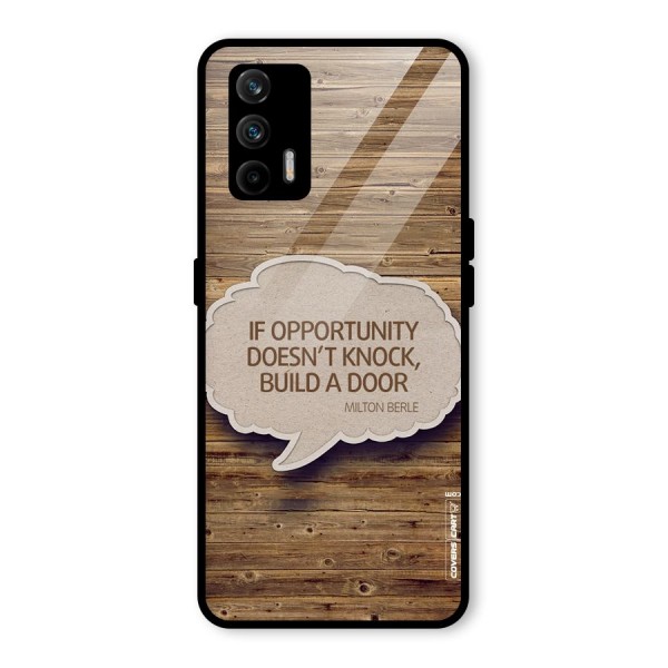 Build Your Door Glass Back Case for Realme X7 Max