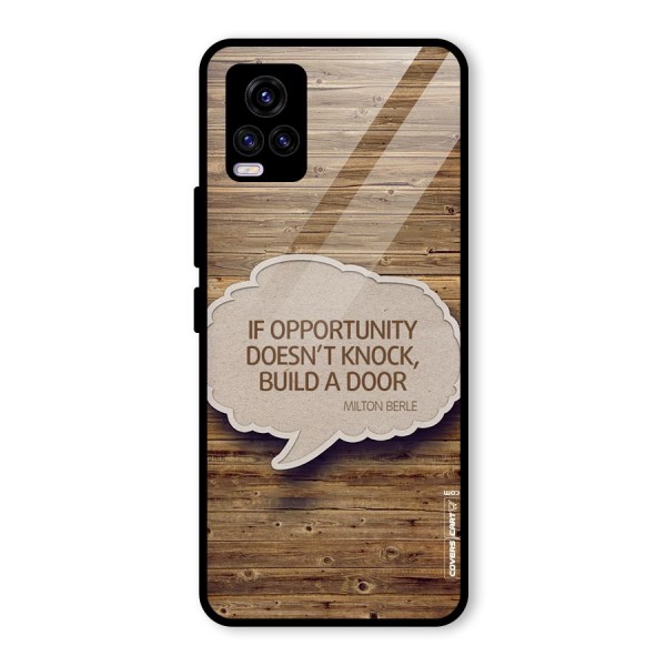 Build Your Door Glass Back Case for Vivo V20