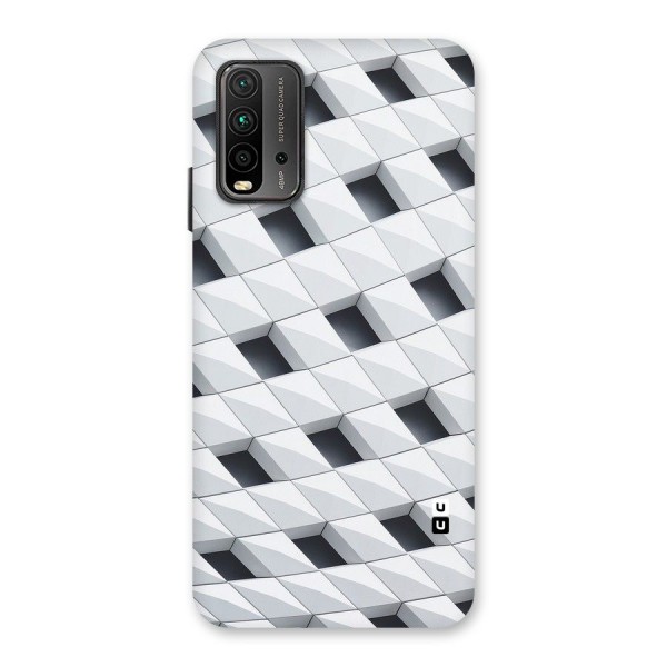 Building Pattern Back Case for Redmi 9 Power