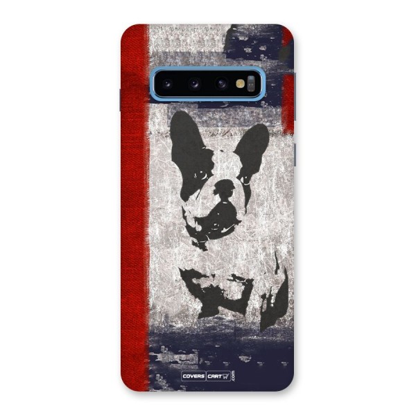 Bull Dog Back Case for Galaxy S10