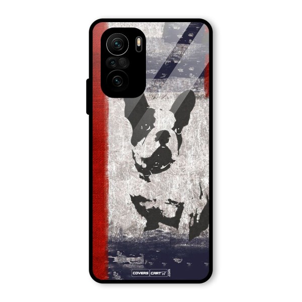 Bull Dog Glass Back Case for Mi 11x