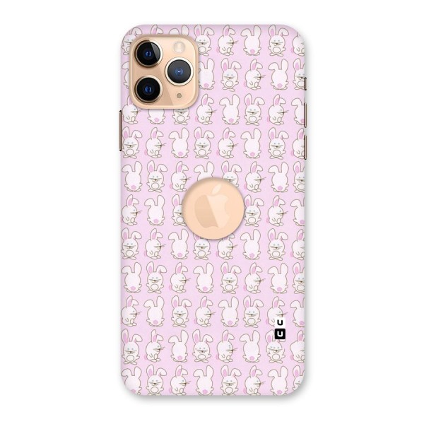 Bunny Cute Back Case for iPhone 11 Pro Max Logo Cut