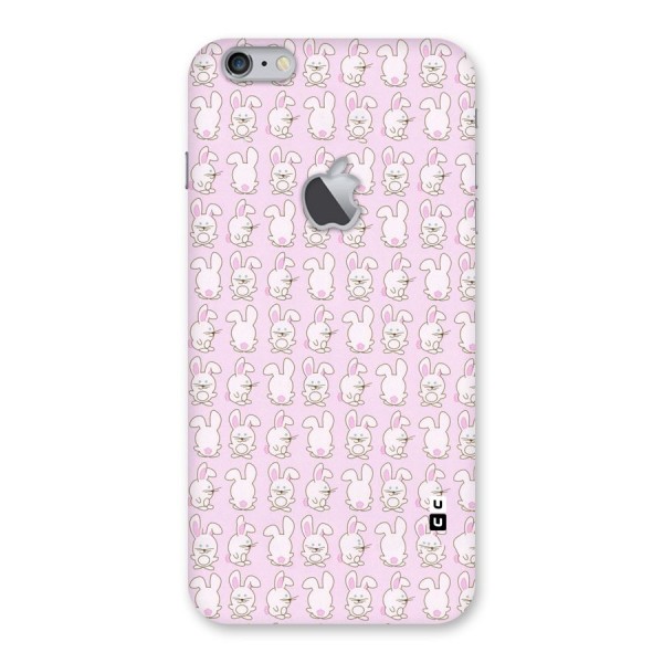 Bunny Cute Back Case for iPhone 6 Plus 6S Plus Logo Cut