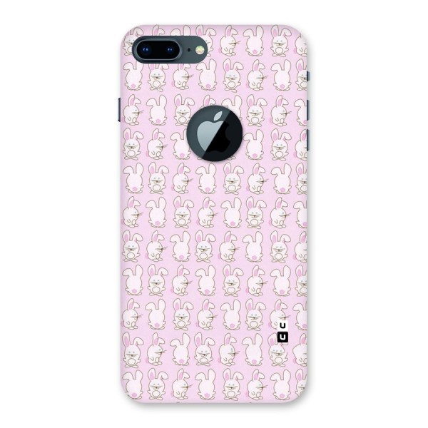 Bunny Cute Back Case for iPhone 7 Plus Logo Cut