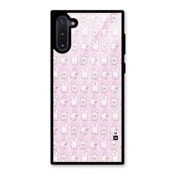 Bunny Cute Glass Back Case for Galaxy Note 10