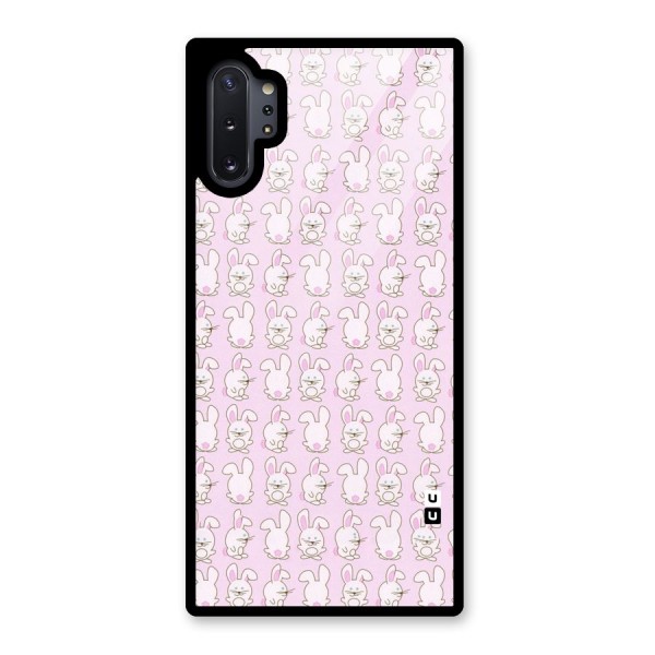 Bunny Cute Glass Back Case for Galaxy Note 10 Plus
