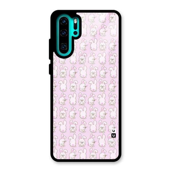 Bunny Cute Glass Back Case for Huawei P30 Pro