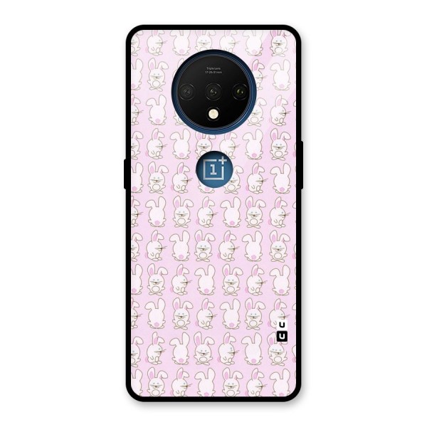 Bunny Cute Glass Back Case for OnePlus 7T