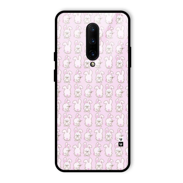 Bunny Cute Glass Back Case for OnePlus 7 Pro