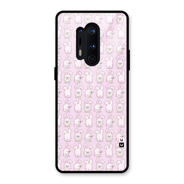 Bunny Cute Glass Back Case for OnePlus 8 Pro