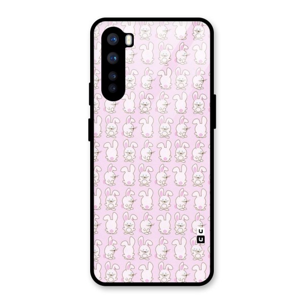 Bunny Cute Glass Back Case for OnePlus Nord