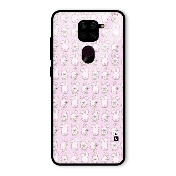 Bunny Cute Glass Back Case for Redmi Note 9
