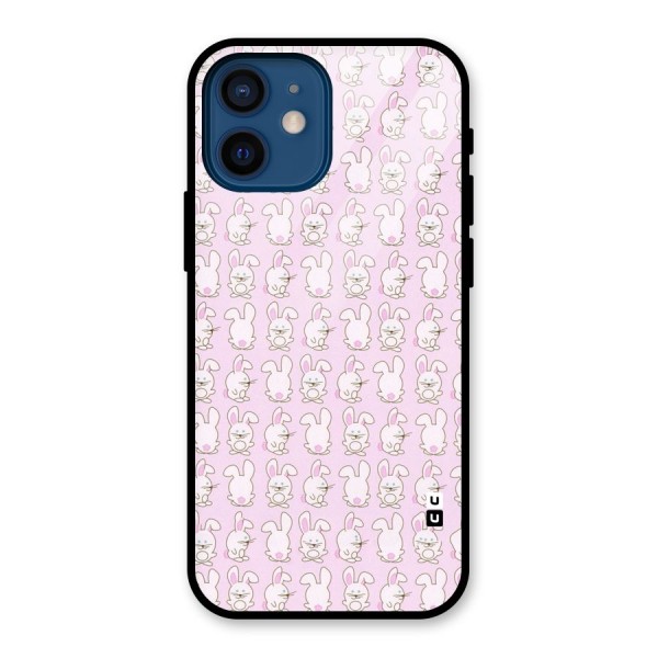 Bunny Cute Glass Back Case for iPhone 12 Mini