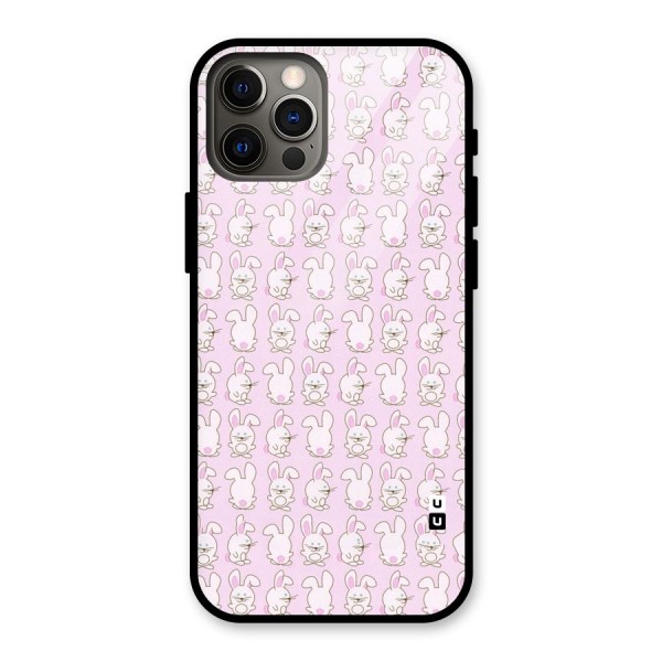 Bunny Cute Glass Back Case for iPhone 12 Pro