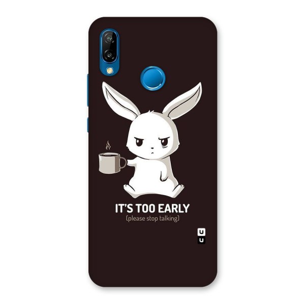 Bunny Early Back Case for Huawei P20 Lite