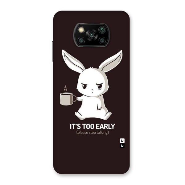 Bunny Early Back Case for Poco X3
