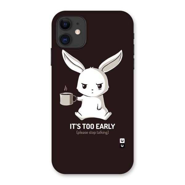 Bunny Early Back Case for iPhone 11