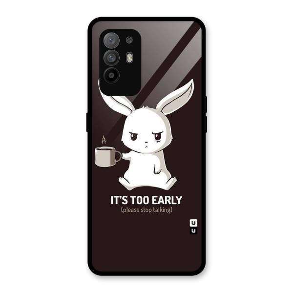 Bunny Early Glass Back Case for Oppo F19 Pro Plus 5G