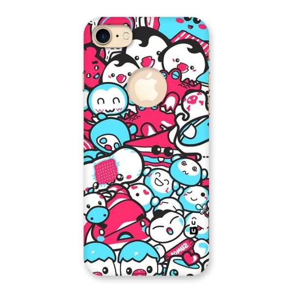 Bunny Quirk Back Case for iPhone 7 Logo Cut