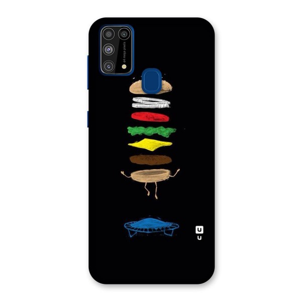 Burger Jump Back Case for Galaxy F41