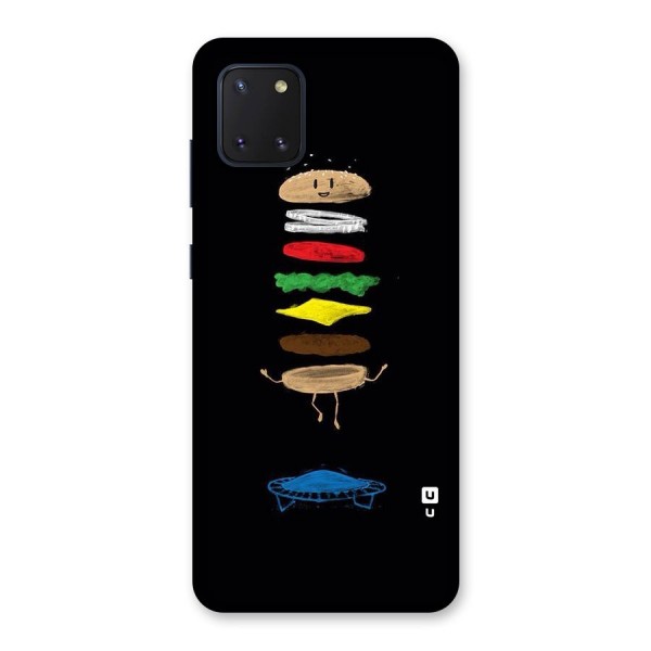 Burger Jump Back Case for Galaxy Note 10 Lite