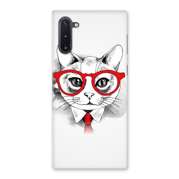 Business Cat Back Case for Galaxy Note 10