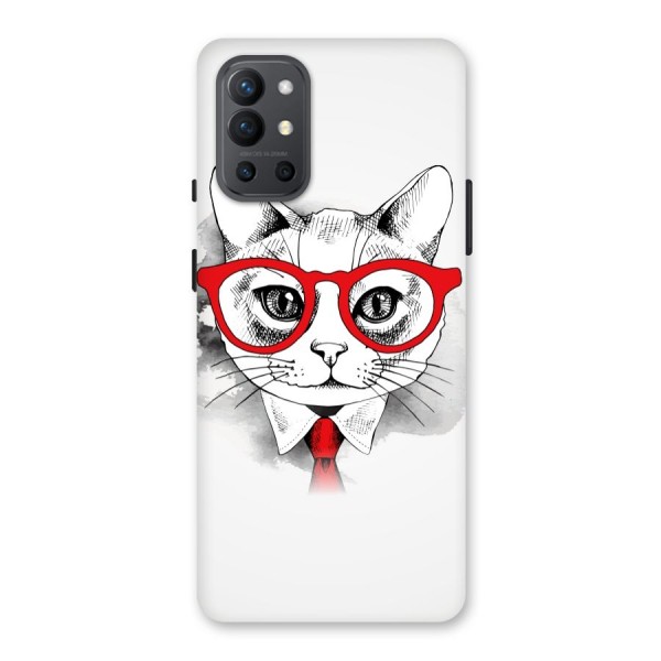 Business Cat Back Case for OnePlus 9R